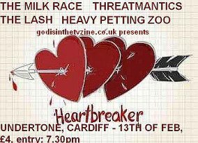 GIITTV presents: Valentine's Eve Heartbreaker - Cardiff Undertone - 13/02/13