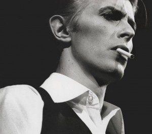 Laughing Gnome #1: David Bowie smoking