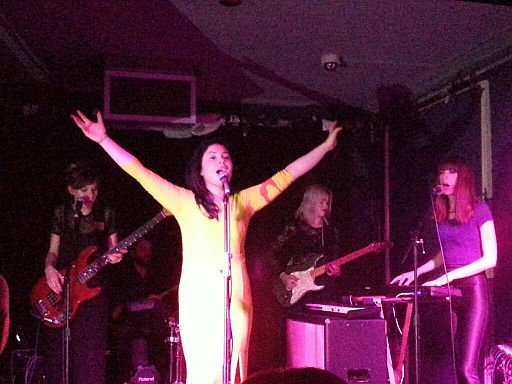 FEATHERS, Glitches - The Old Blue Last, London, 23rd May 2013 2