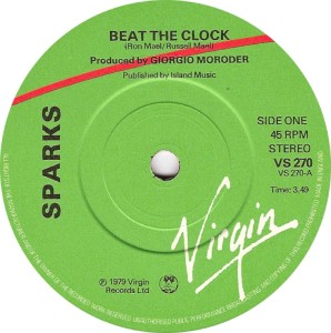 Sparks Beat The Clock 7in