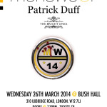 Johnny Dean rejuvenates Menswe@r for Nuis@nce night in London on 26th March 2014