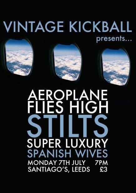 PREVIEW: Aeroplane Flies High at Santiago Bar, Leeds, 7th July 2014 1