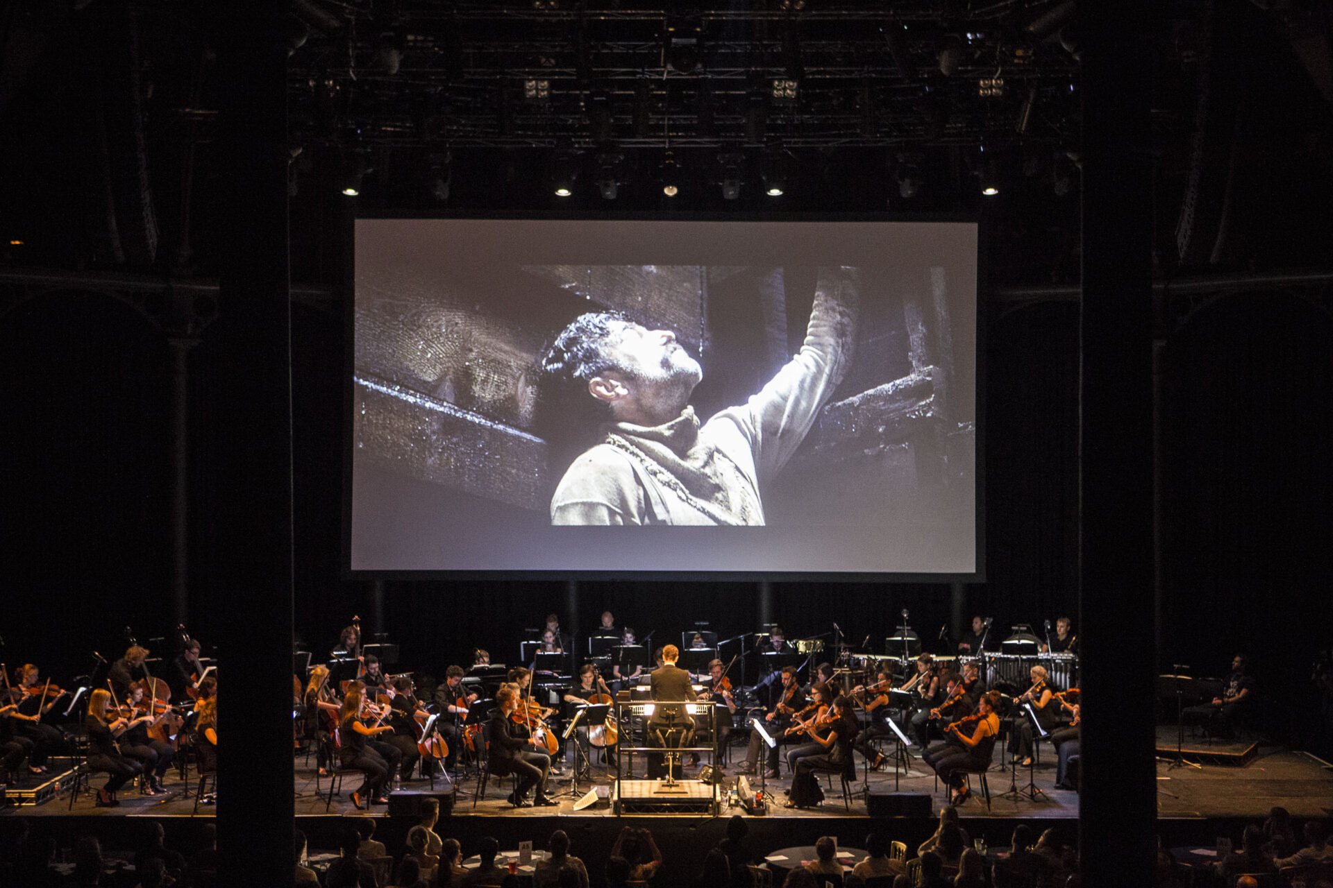 There Will Be Blood with Jonny Greenwood and London Contemporary Orchestra, Roundhouse Summer Sessions – Roundhouse, London, 6th August 2014 3