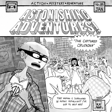 Perfect Pussy / Joanna Gruesome - Astonishing Adventures 7" Split (Captured Tracks)