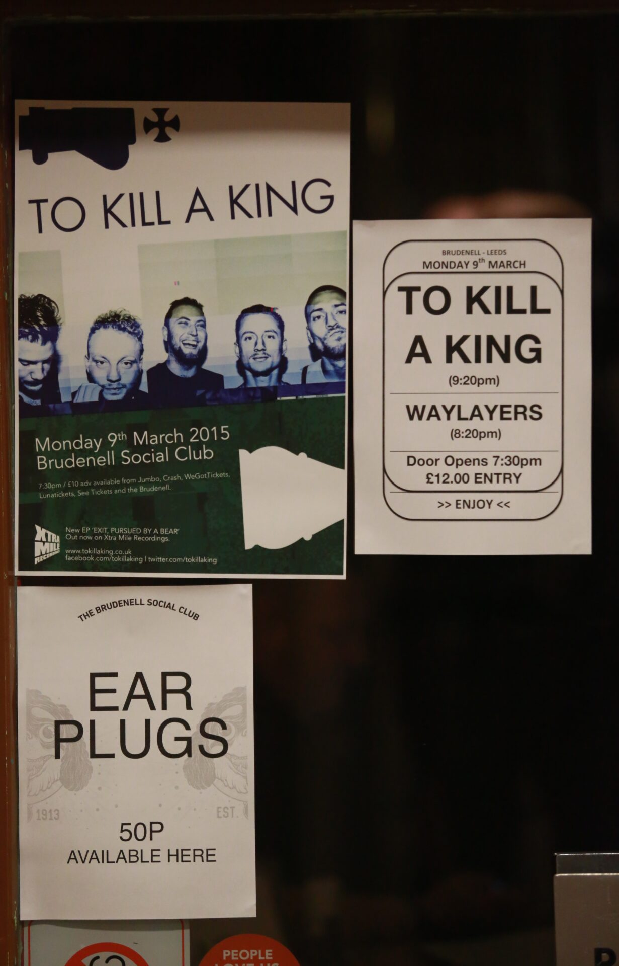 To Kill A King/Waylayers – Brudenell Social Club, Leeds, 9th March 2015 3