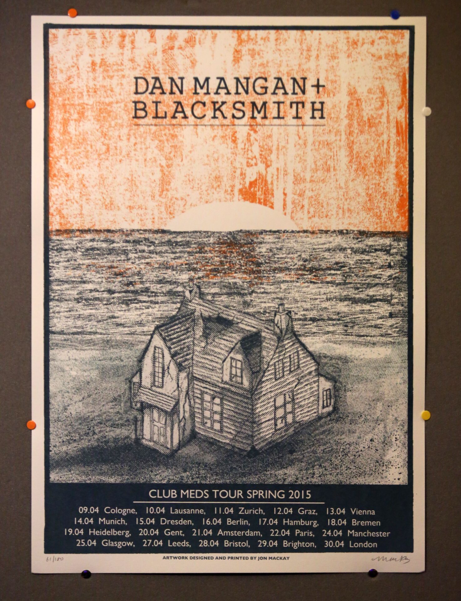 Dan Mangan + Blacksmith – Brudenell Social Club, Leeds, 27th April 2015 1