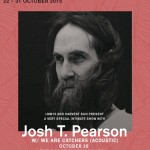Josh T. Pearson – Scandinavian Seaman’s Church, Liverpool, 28th October 2015