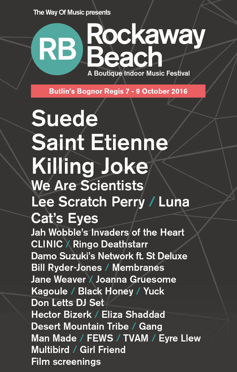 NEWS:  We Are Scientists, CLINIC, FEWS and more join Rockaway Beach 2016