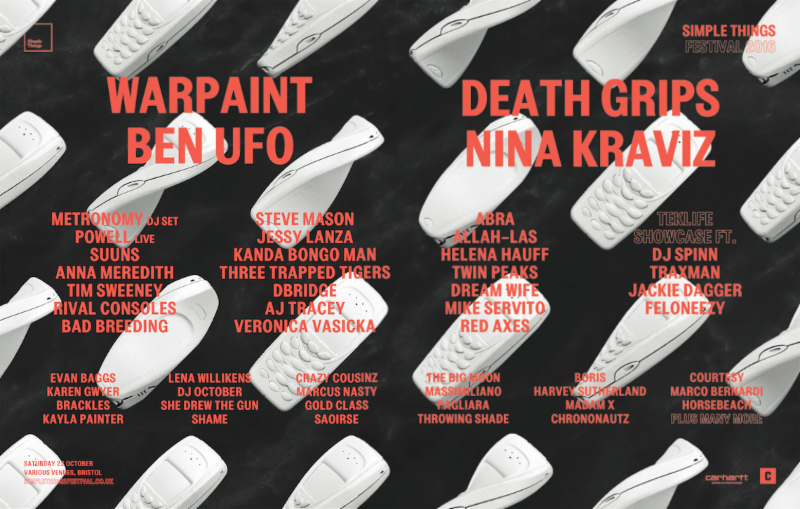 NEWS: Death Grips, Nina Kraviz and more join Simple Things Festival 2016 line-up