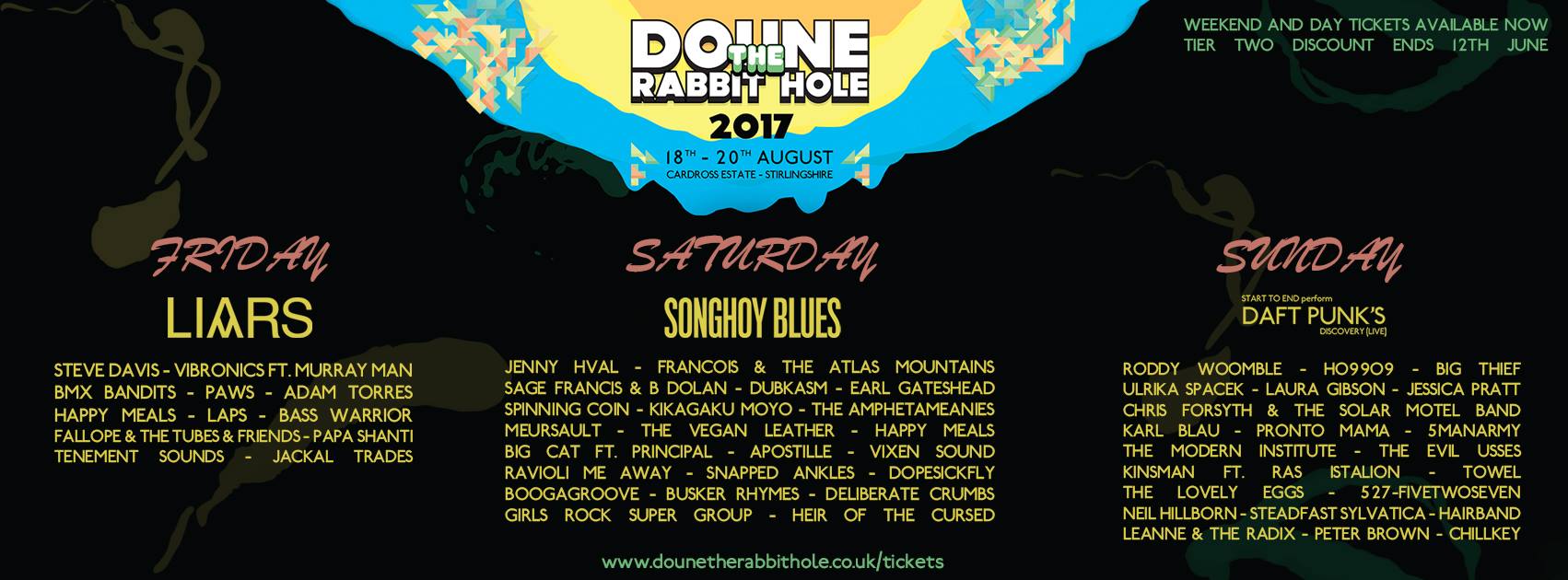 PREVIEW: Doune The Rabbit Hole 2017 1