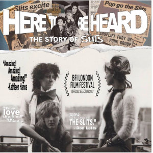 NEWS: 'Here To Be Heard: The Story of the Slits' Pledge Music Campaign launched