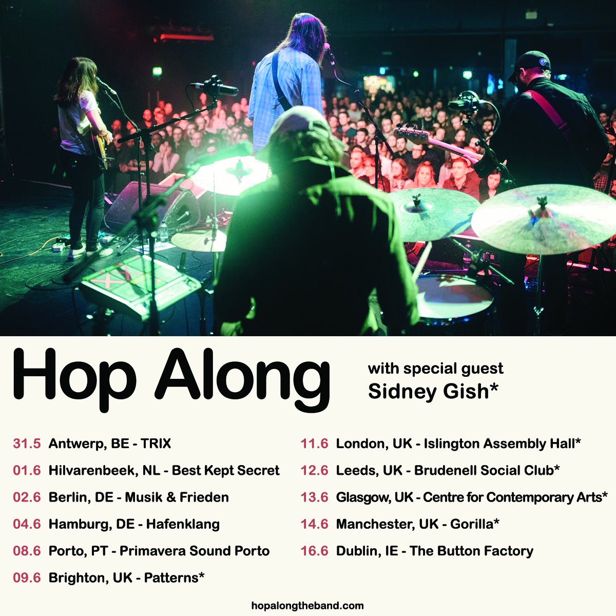 Hop Along - Islington Assembly Hall, London, 11/06/2019