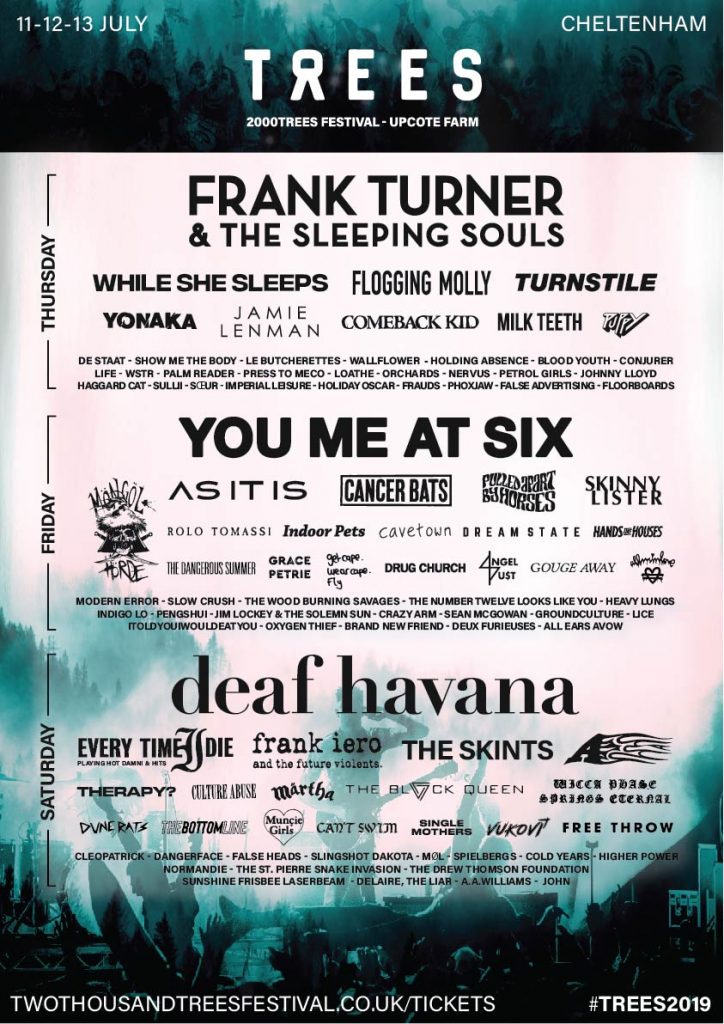PREVIEW: Ten bands to see at 2000 Trees 2019