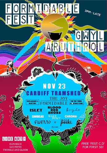 NEWS: Islet, Bryde, Chroma and Gwenno(DJ set) added to Formidable Fest