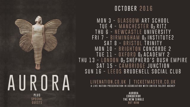 AURORA - Albert Hall Manchester, 05/11/2019