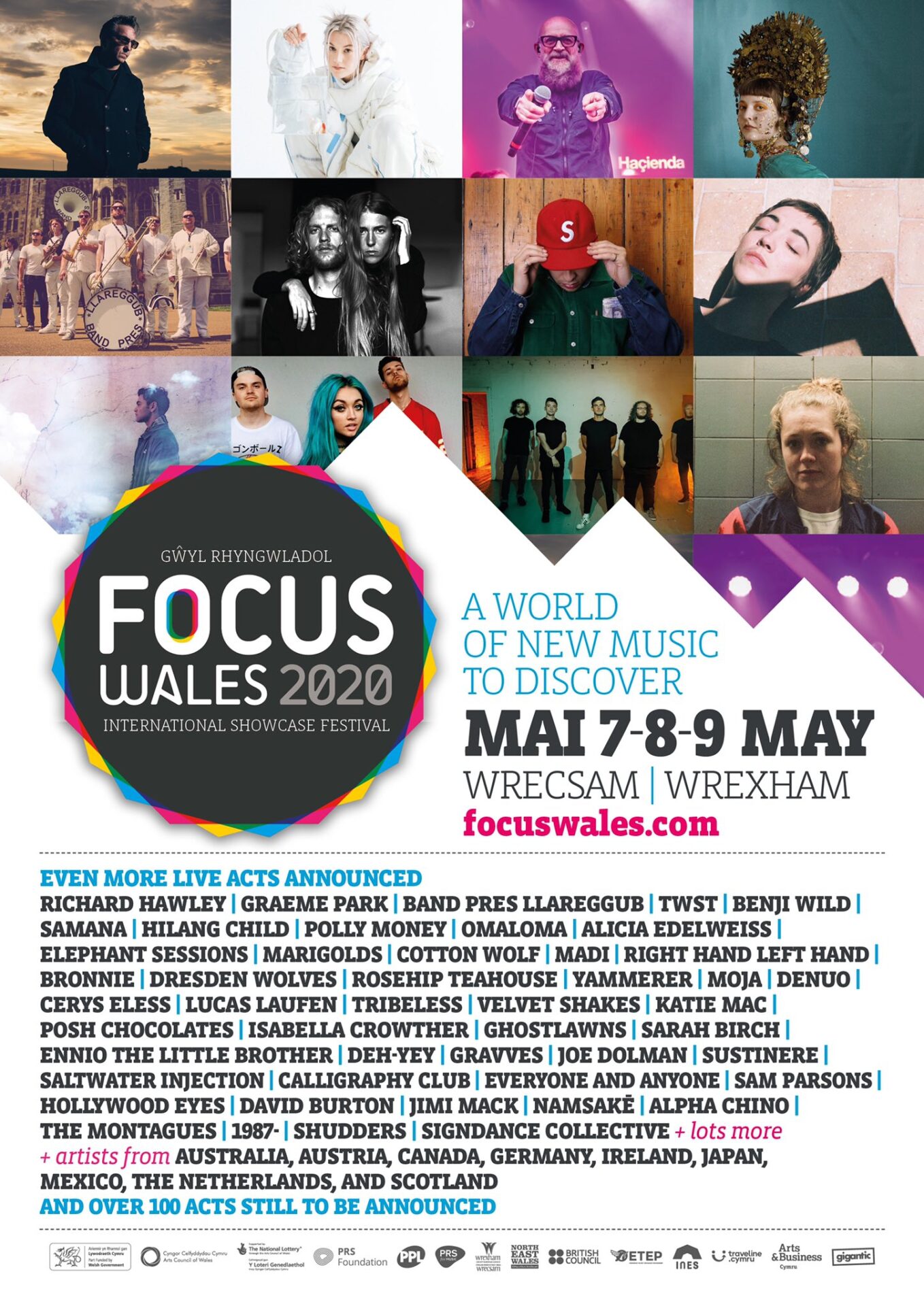 NEWS: Richard Hawley, BRONNIE,  Rosehip Teahouse, DJ Graeme Park amongst new additions for Focus Wales 2020