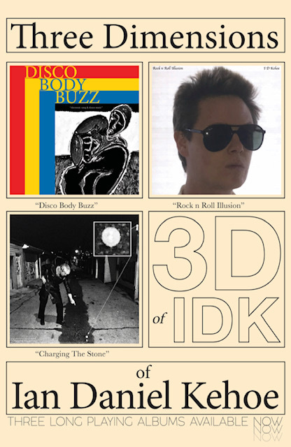 News: Ian Daniel Kehoe releases first single from Three Dimensions