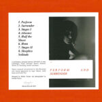 Soho Rezanejad - Perform And Surrender (Silicone Records)