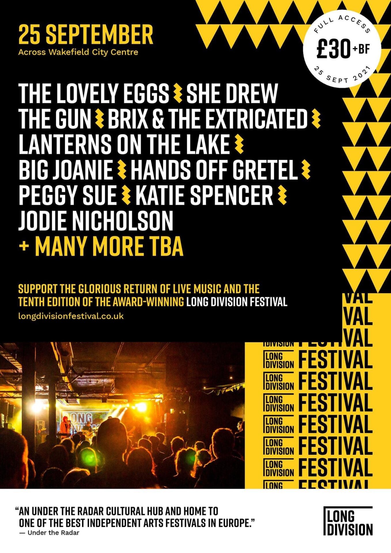 NEWS: Long Division Festival announces first nine female artists for 2021