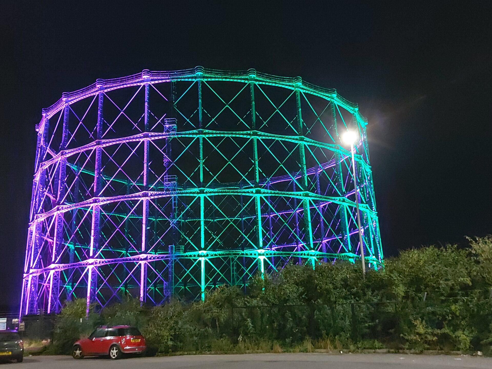 Granton gasworks Edinburgh