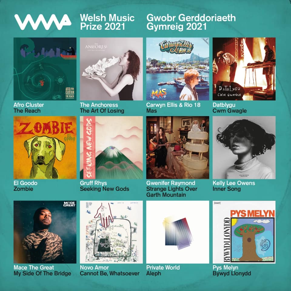 NEWS: Welsh Music Prize 2021 finalists include The Anchoress, Carwyn Ellis, Datblygu