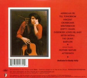 American Pie back cover