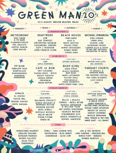 NEWS: Green Man Festival announces day splits and new artists for sold out 20th Anniversary festival