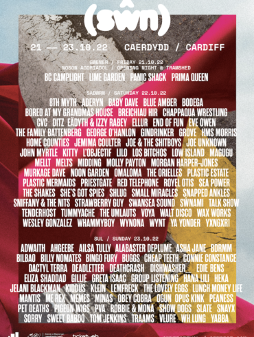 NEWS: Sorry, The Lovely Eggs, Vlure, Lunch Money Life, Molly Payton amongst new additions for Sŵn  Festival