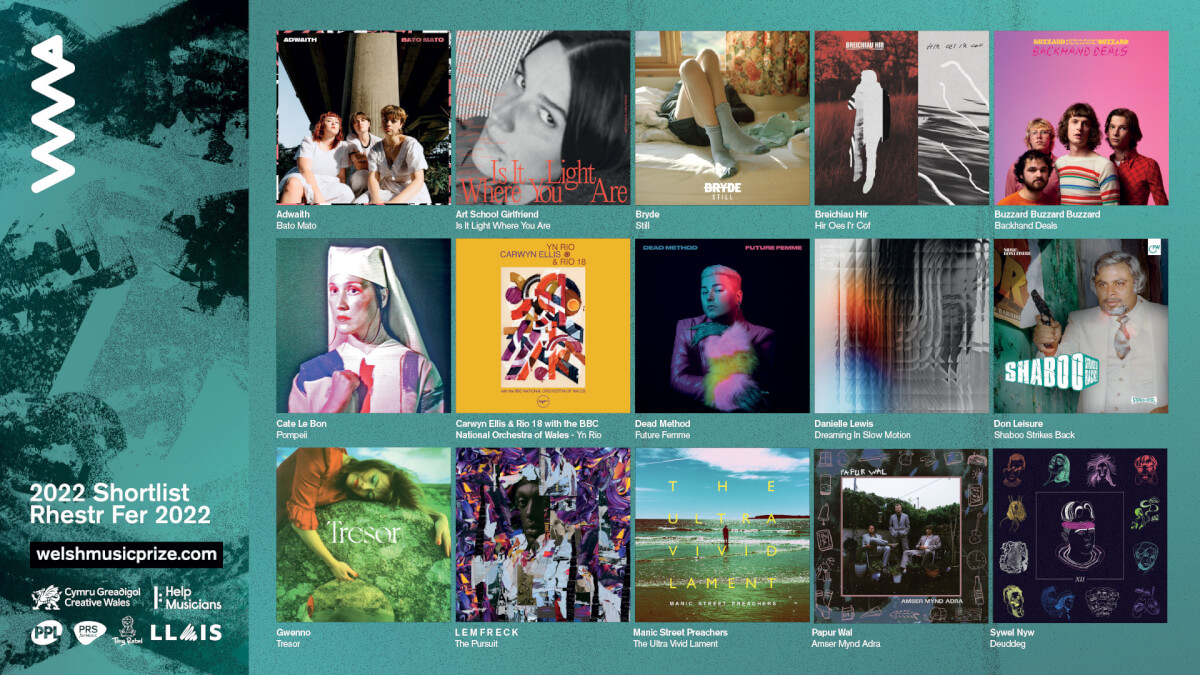 Welsh Music Prize 2022 shortlist announced