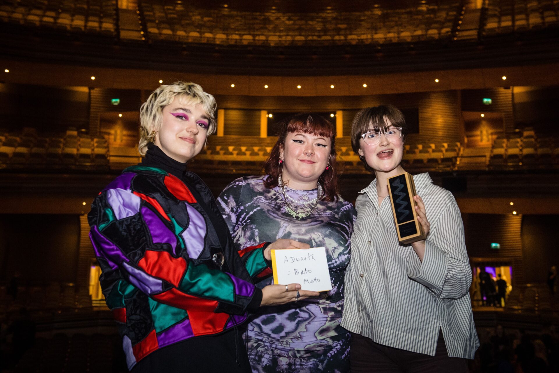 REPORT: Adwaith win Welsh Music Prize 2022 for second time