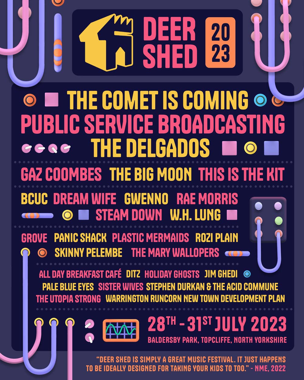 NEWS: Deer Shed Festival shares first music line-up announcement for 2023