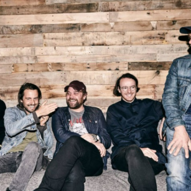 NEWS: Frightened Rabbit and Death Cab for Cutie donate one-of-a-kind signed bass guitar to Tiny Changes mental health charity 3