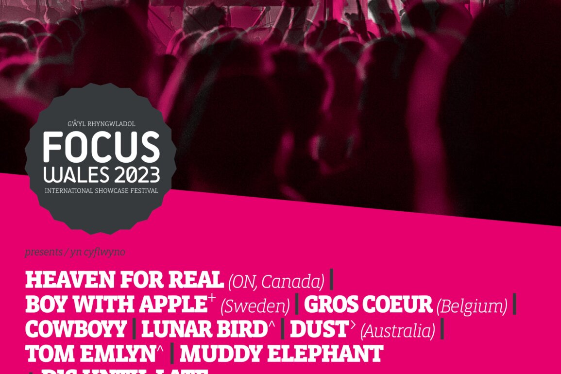 NEWS: Lunar Bird and Tom Emlyn are GIITTV showcase artists performing at Focus Wales on the 5th May 2