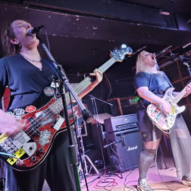 Ukranian hardcore punk band Death Pill onstage