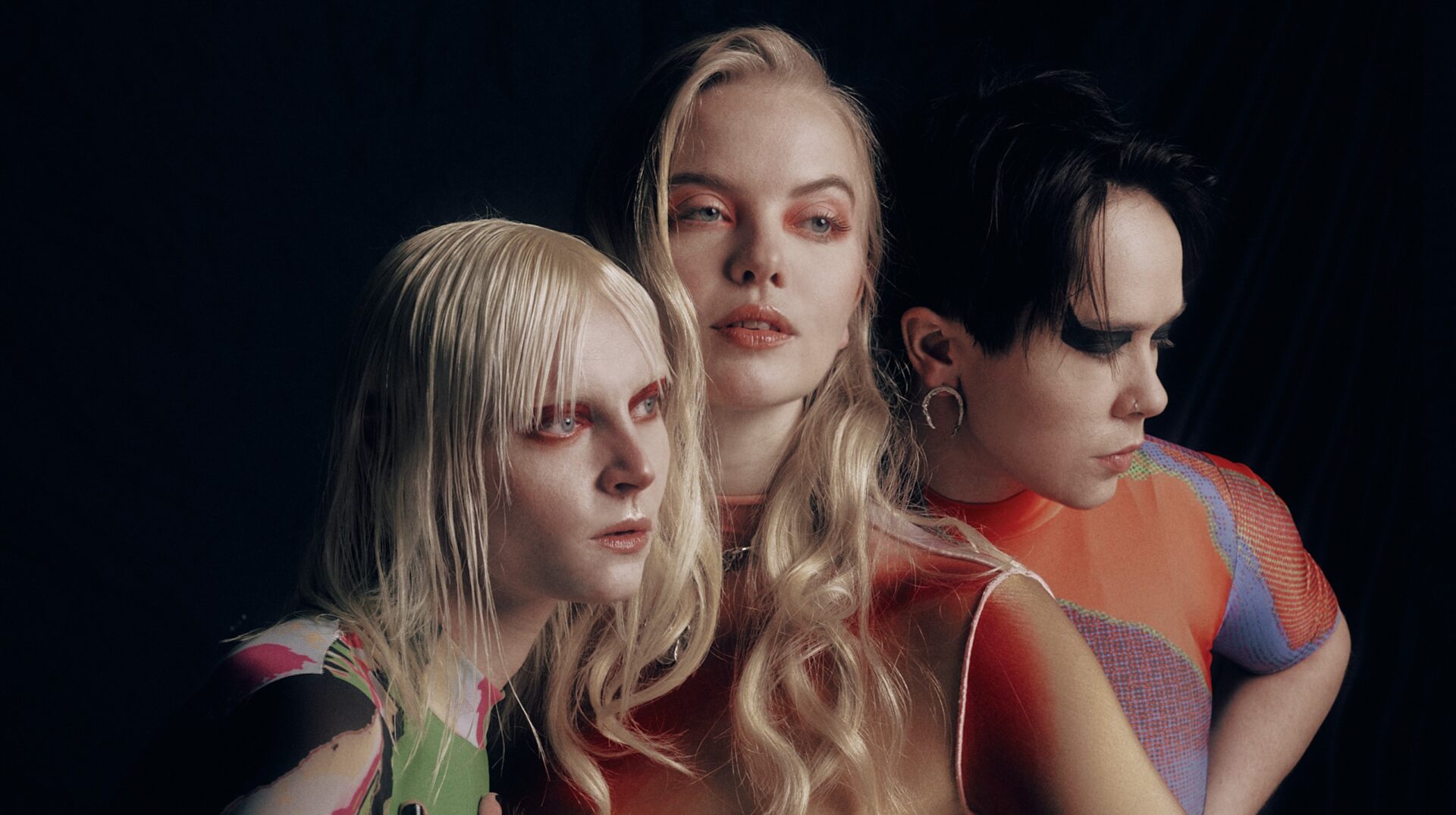 The three members of the band Dream Wife