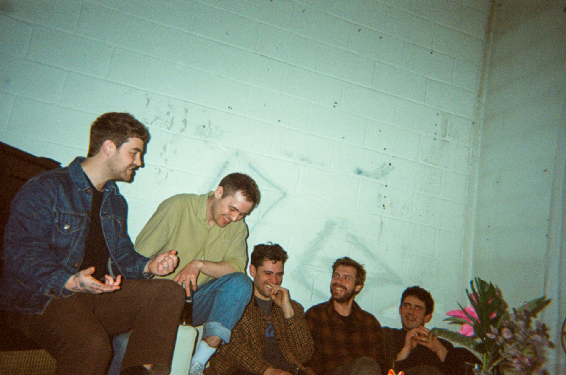 The five members of the band YOWL
