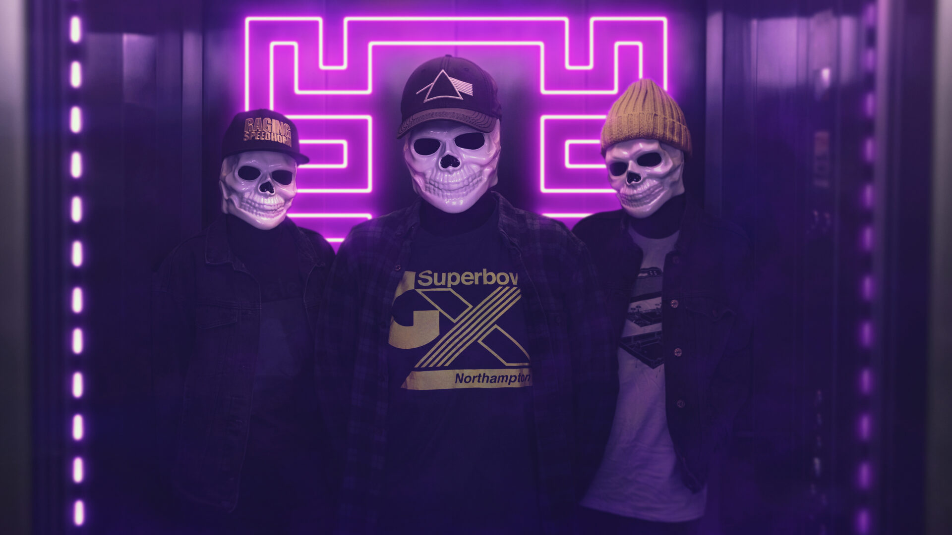 The three members of the band Reformat