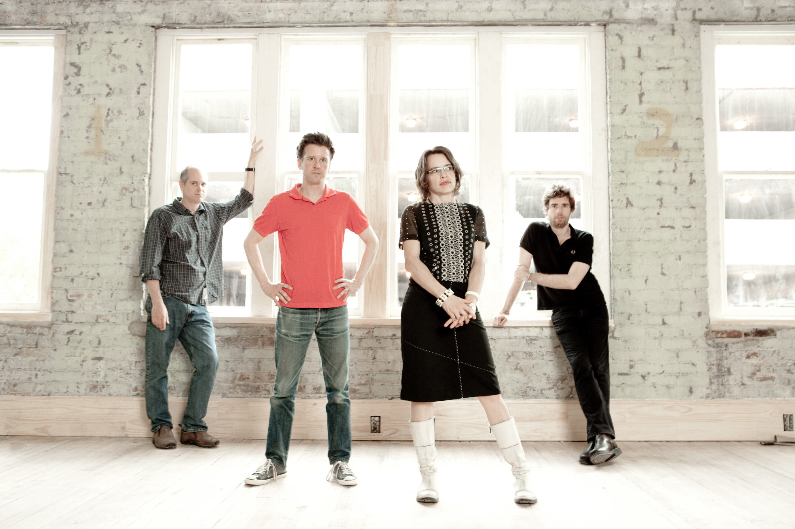 The four members of the band Superchunk