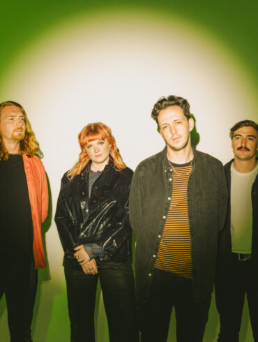 The four members of the band Sprints