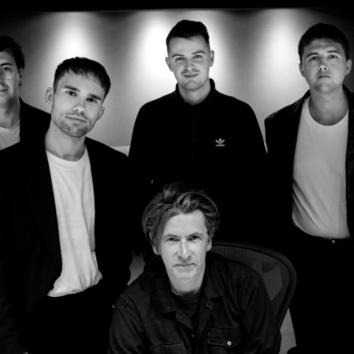 The band The Clockworks with Bernard Butler
