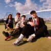 The four band members of the band Courting