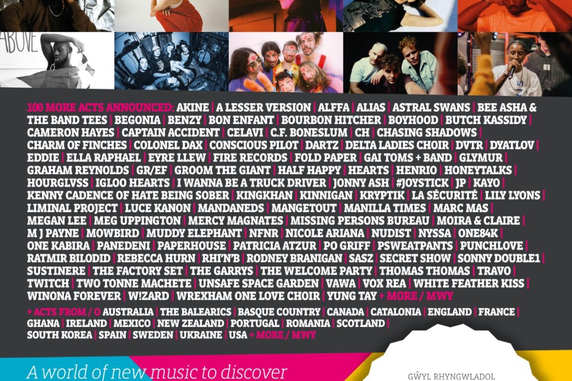 NEWS: FOCUS Wales add 100 new artists to their line up for 2024 23 100 new acts