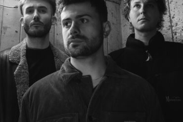Black and white photo of the band Callis
