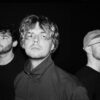 Black and white photo of Belfast band Chalk