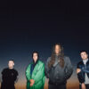 The four members of the band Folly Group