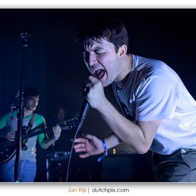 The Irish band Gurriers onstage
