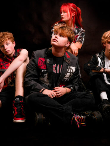 The four members of the band Noah and the Loners