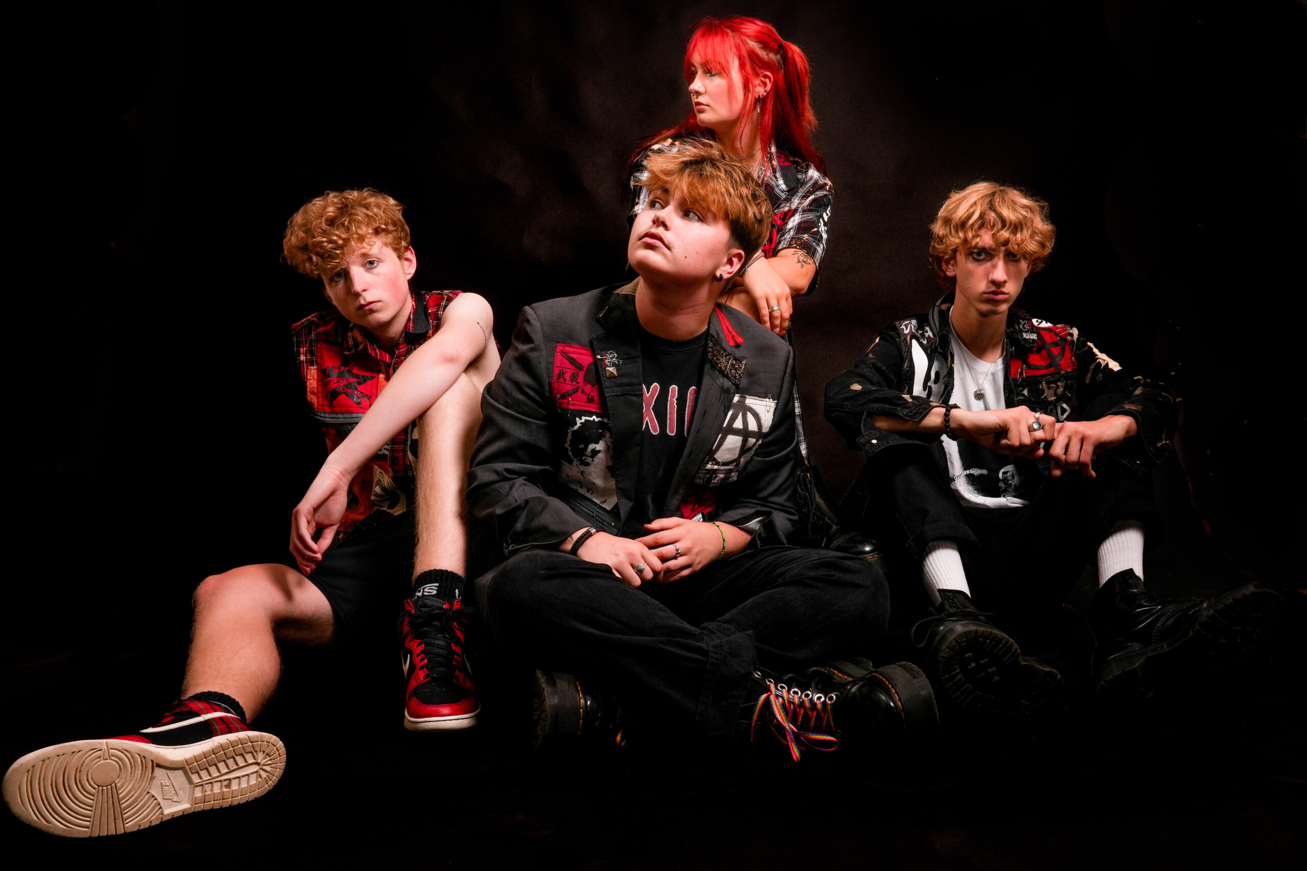 The four members of the band Noah and the Loners
