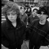 Black and white photo of the five members of the band Been Stellar