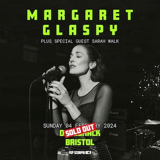 LIVE: Margaret Glaspy - Dareshack, Bristol, 04/02/2024 23 Glaspy Live poster